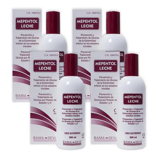Mepentol Milk Emulsion, 4 x 200 ml