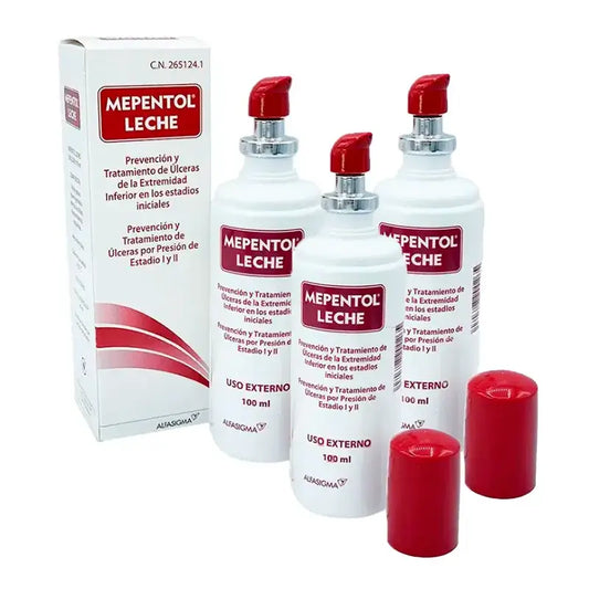 Mepentol mliečna emulzia, 3 x 100 ml