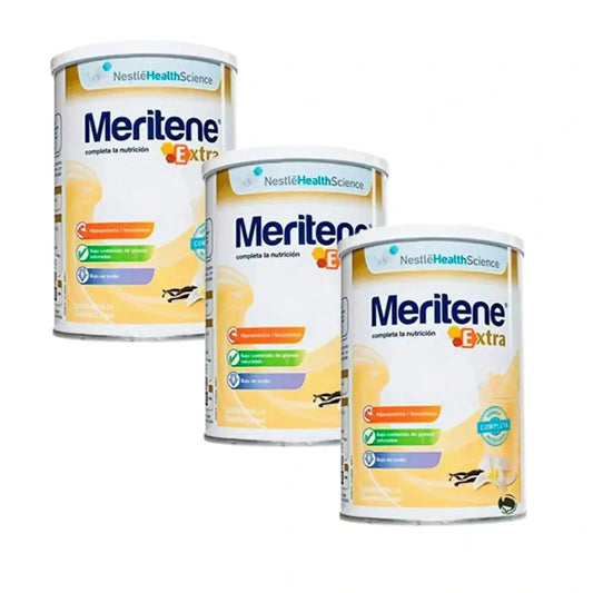 Meritene Extra Vanilka, 3 × 450 g 