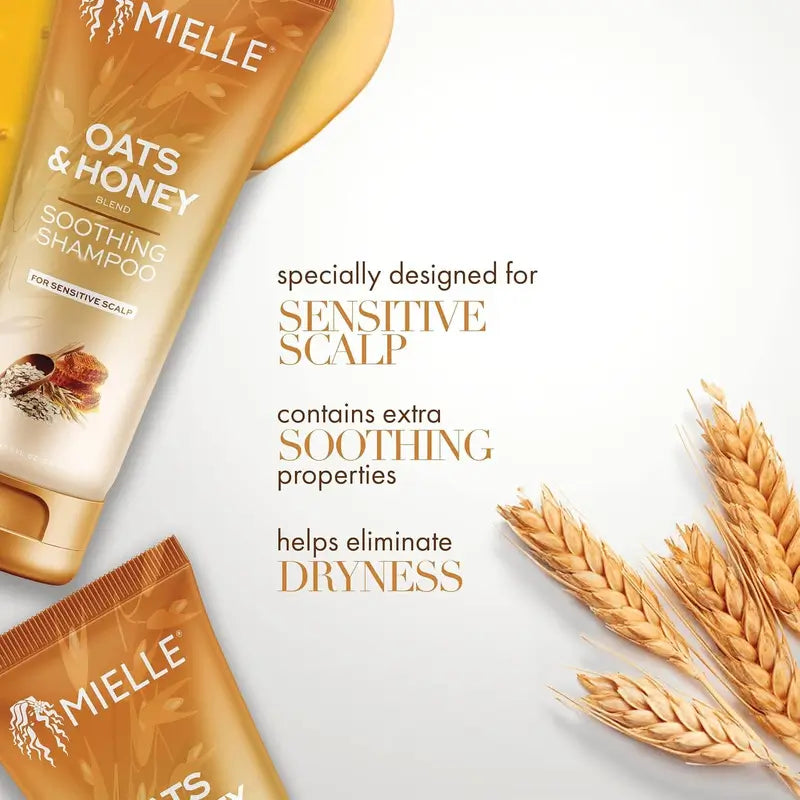 Mielle Oats Honey Soothing šampón 237 ml