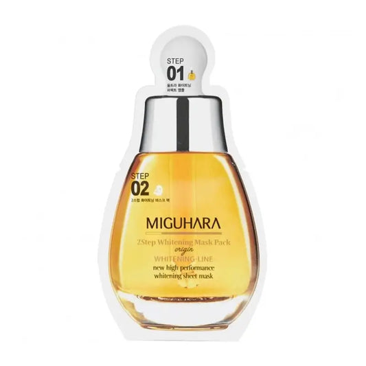 Miguhara 2-kroková bieliaca maska Origin, 1,7 ml + 25 ml 