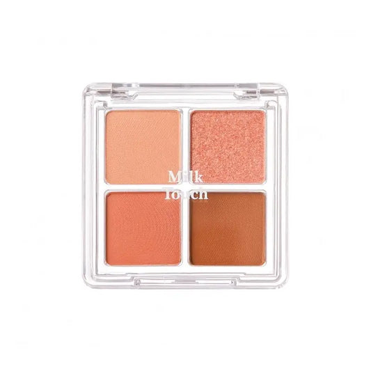 Milk Touch Be My First Eye Palette Coral Mood Date, 1,9 g x 4 