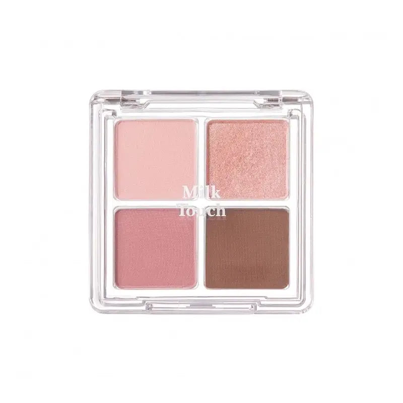 Milk Touch Be My First Eye Palette Purple Rose Shower, 1,9 g x 4 