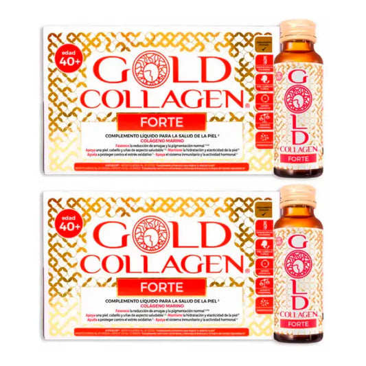 Gold Collagen Forte, balenie 2 x 10 x 50 ml