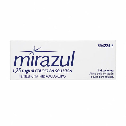 Mirazul 1,25 mg/ml očné kvapky v roztoku, 10 ml
