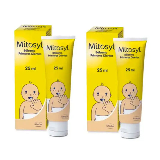Mitosyl Balzam na prvé zuby, balenie 2 x 25 ml