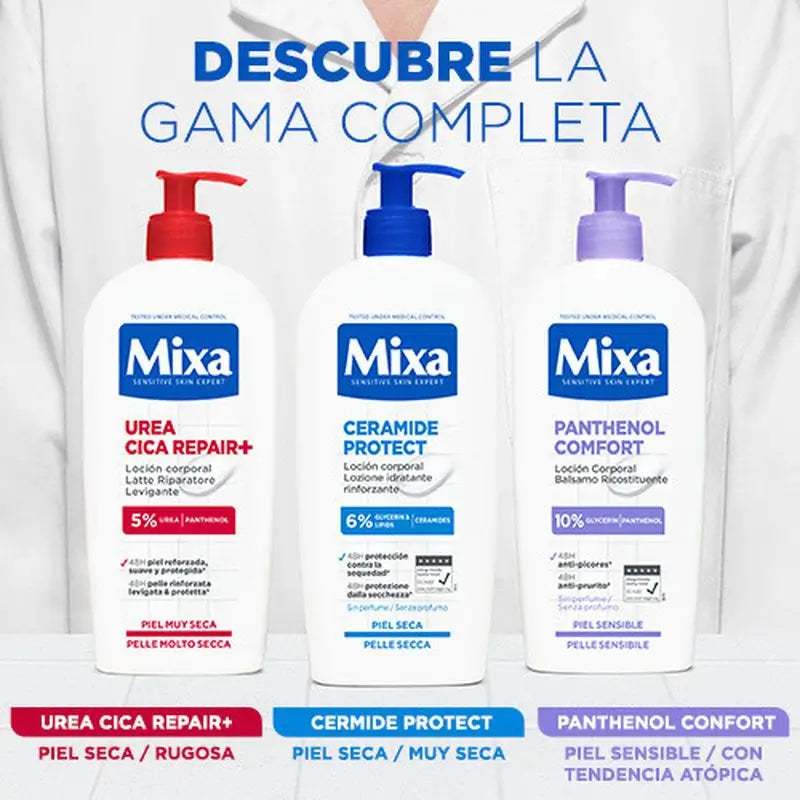 Mixa Telové mlieko Ceramide Protect pre suchú pokožku 400 ml