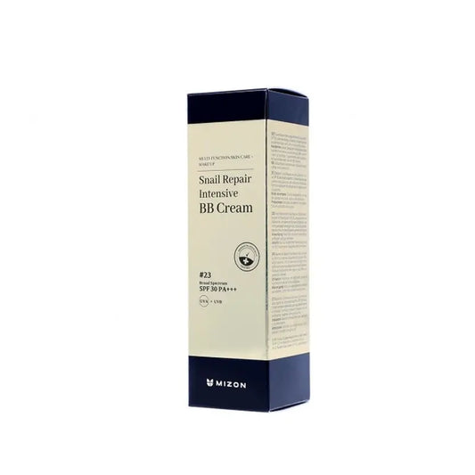 Mizon Snail Repair Intensive BB krém so širokospektrálnou ochranou SPF 30, odtieň 23 Medium Sand Beige, 50 ml