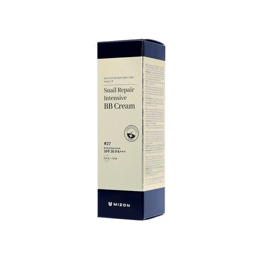 Mizon Snail Repair Intensive BB krém so širokospektrálnou ochranou SPF 30, odtieň 27 Medium Deep Neutral Beige, 50 ml