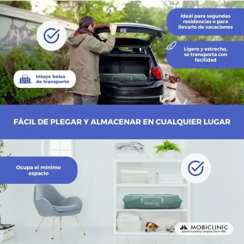 Mobiclinic – skladacie detské ihrisko Happyland, zelené