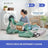 Mobiclinic – skladacie detské ihrisko Happyland, zelené
