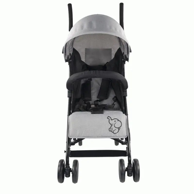 Mobiclinic Skladací kočík Elefant 15 kg, sivý
