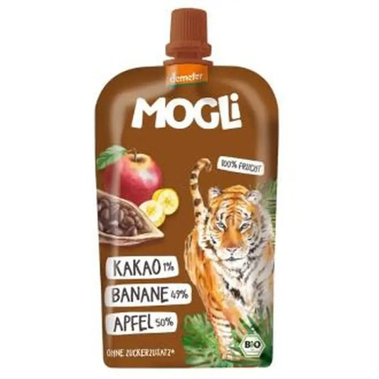 Mogli Smoothie Apple Apple Banana Cocoa, 120 gr Demet
