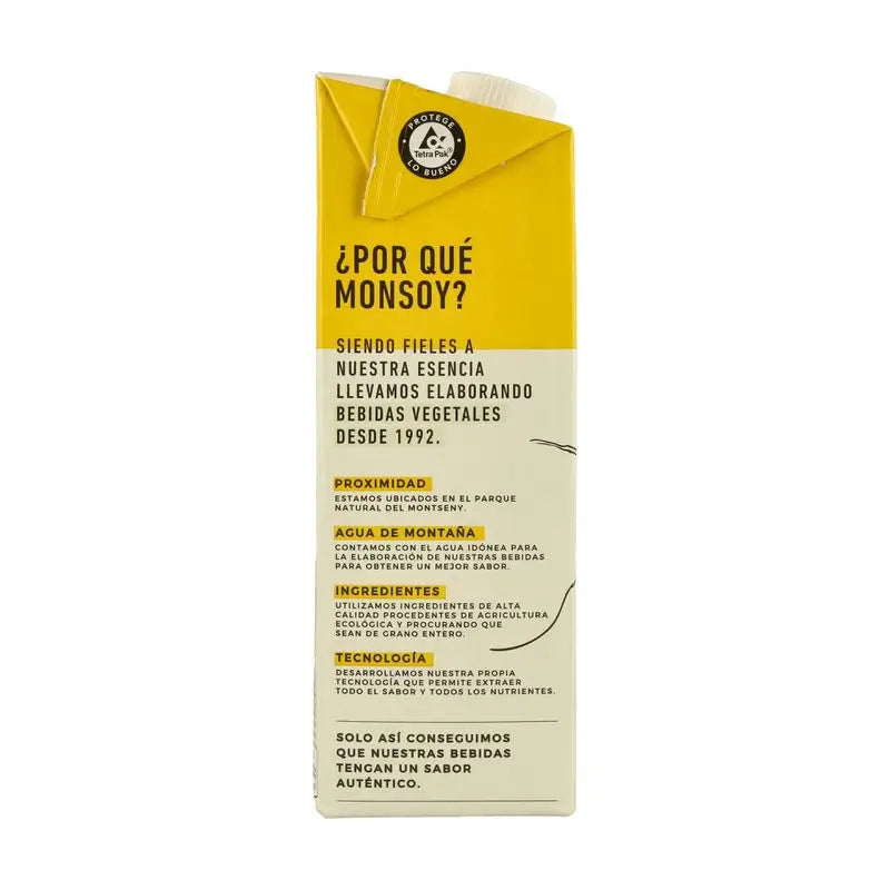 Monsoy Rastlinný nápoj z ovsa s vápnikom 1 l, 6 ks. Bio