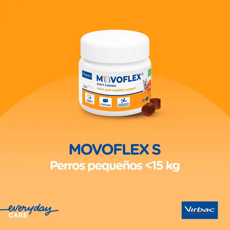 Movoflex – chondroprotektívny prípravok pre malé psy do 15 kg, 30 tabliet