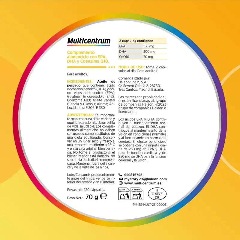 Multicentrum Boost Omega 3, 120 tabliet