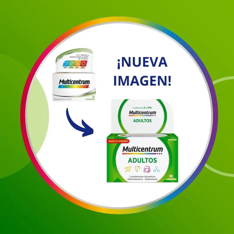 Multicentrum – multivitamínový doplnok stravy pre dospelých, 90 tabliet