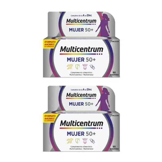 Multicentrum pre ženy nad 50 rokov – multivitamínový prípravok, 2×90 tabliet