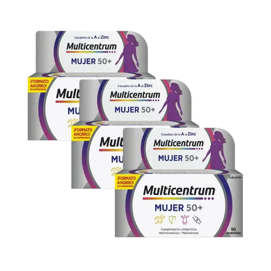 Multicentrum pre ženy nad 50 rokov – multivitamínový prípravok, 3×90 tabliet