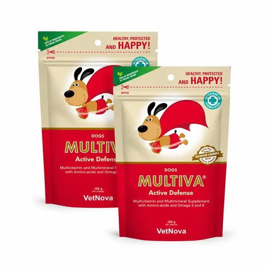 Multiva Active Defense Dog, balenie 2 x 30 žuvacích tyčiniek