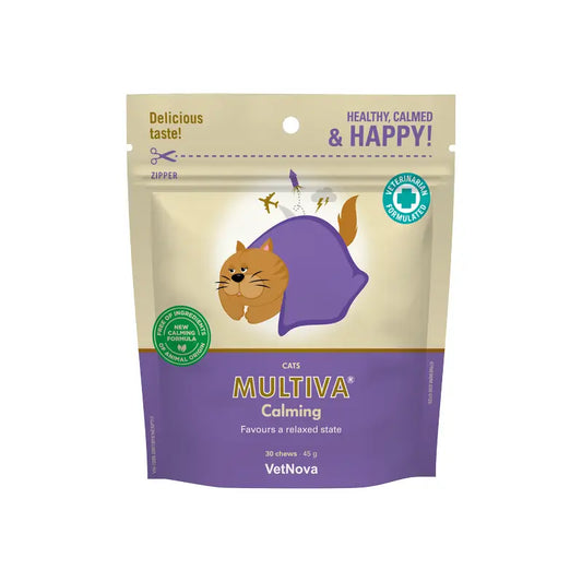 Multiva Calming Cat, 30 žuvacích tabletiek