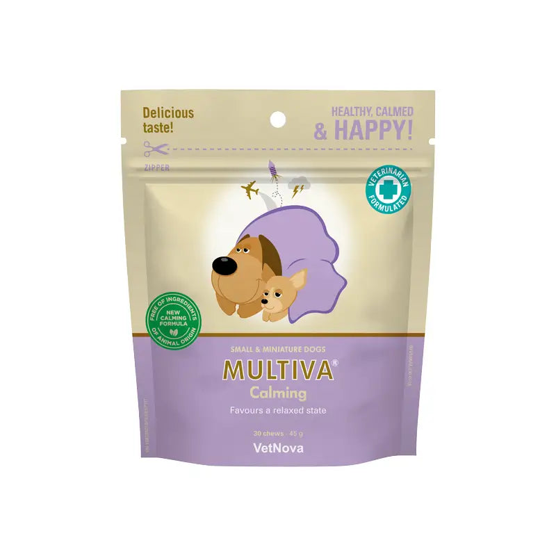 Multiva Calming pre malé a miniatúrne psy, 30 žuvacích tyčiniek