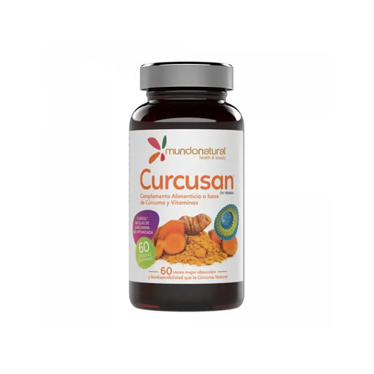Mundo Natu Curcusan , 60 capsules