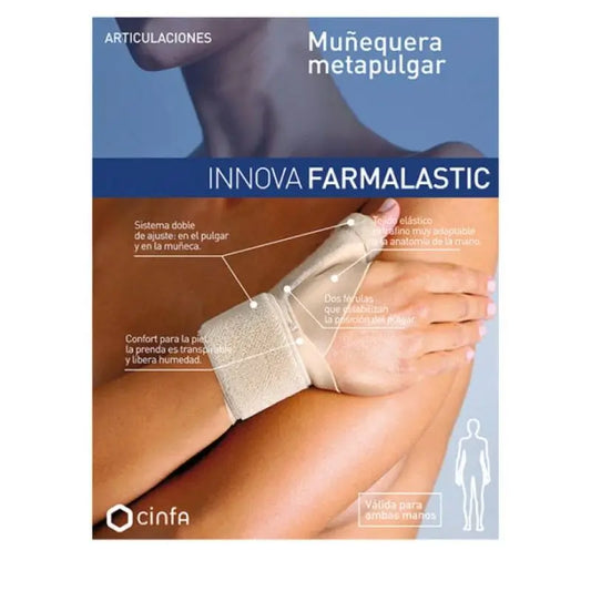 Farmalastic Wristband Metapulgar Beige