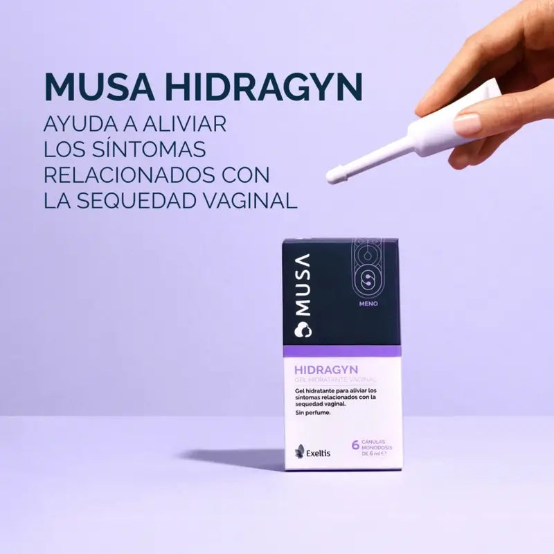 Musa – hydratačný krém na vulvu, 50 ml + Hydragin – vaginálny hydratačný krém, 6 kanyúl
