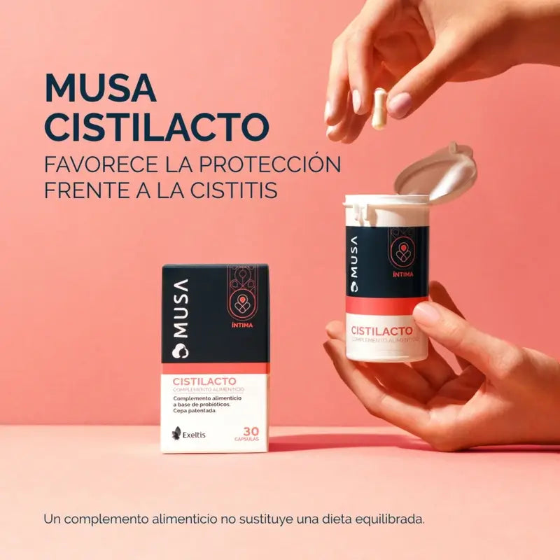 Musa Duplo Cistilacto – probiotikum na cystitídu, 2 x 30 kapsúl