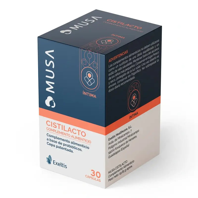 Musa Duplo Cistilacto – probiotikum na cystitídu, 2 x 30 kapsúl