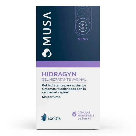 Musa Hydragin – vaginálny hydratačný prípravok, 6 kanyiel