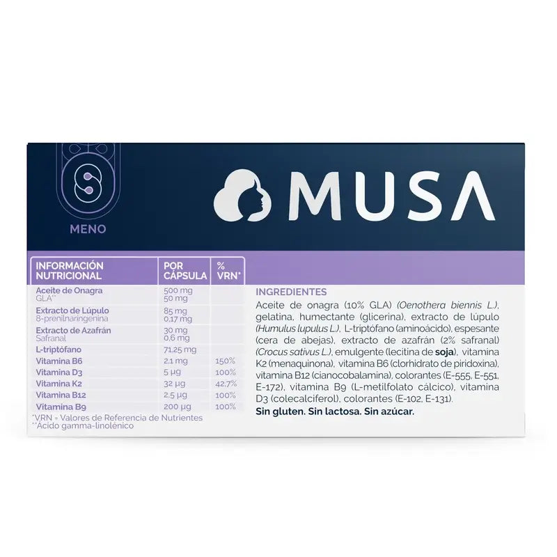 Musa Triplo Menopausia – doplnok stravy, 3 x 30 kapsúl