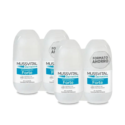 Mussvital Derma Deo Forte, 2 × 75 ml, balenie po 2 ks