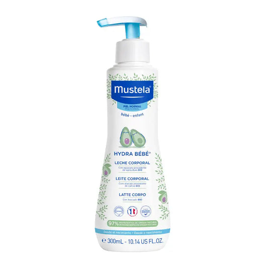 Mustela Hydra Baby Body Milk with Avocado Bio, 300 ml