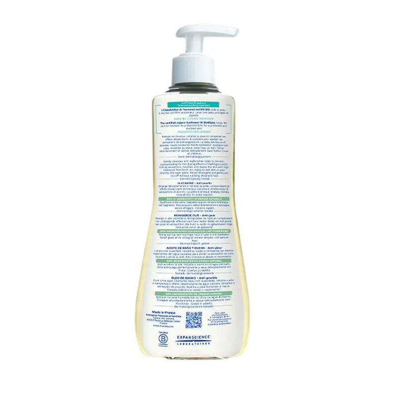 Mustela Stelatopia Olej na kúpanie a sprchovanie, 500 ml