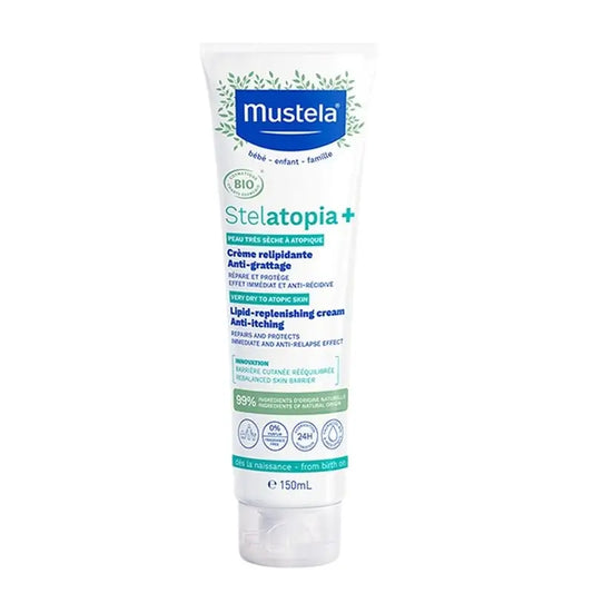 Mustela Stelatopia + hydratačný krém, 150 ml
