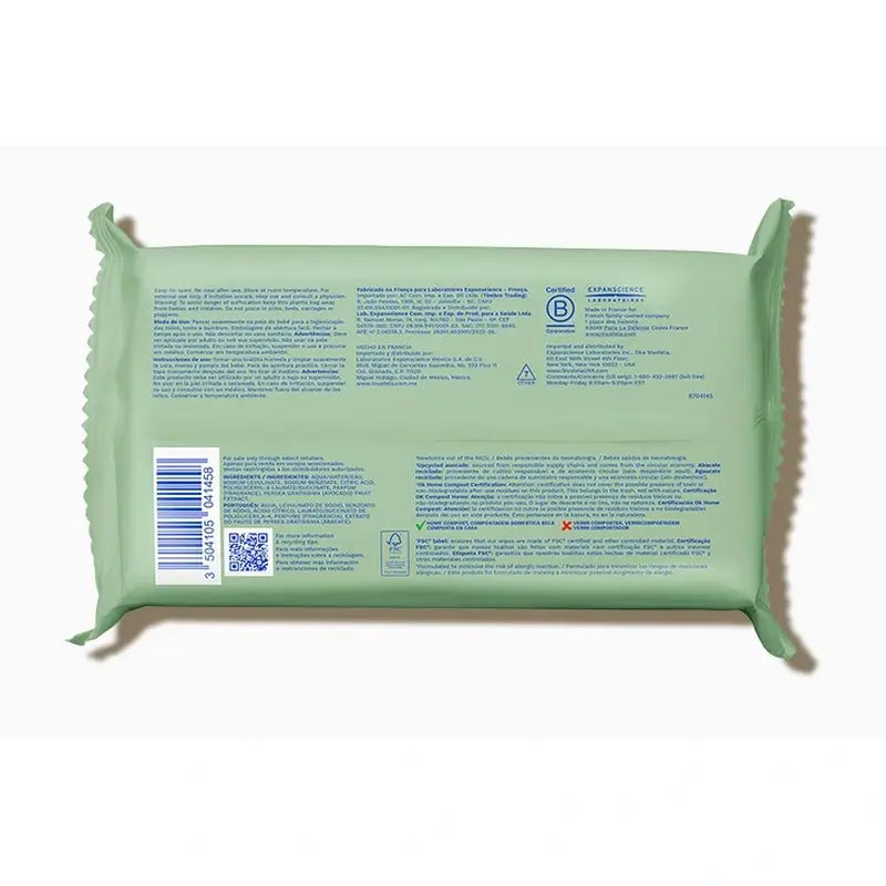 Mustela Čistiace utierky s bio avokádom, 60 kusov