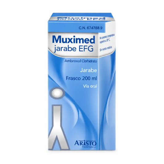Muximed Efg 3 mg/ml sirup na perorálne podanie, 200 ml
