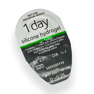 Myday jednodňové sférické kontaktné šošovky, 30 kusov
