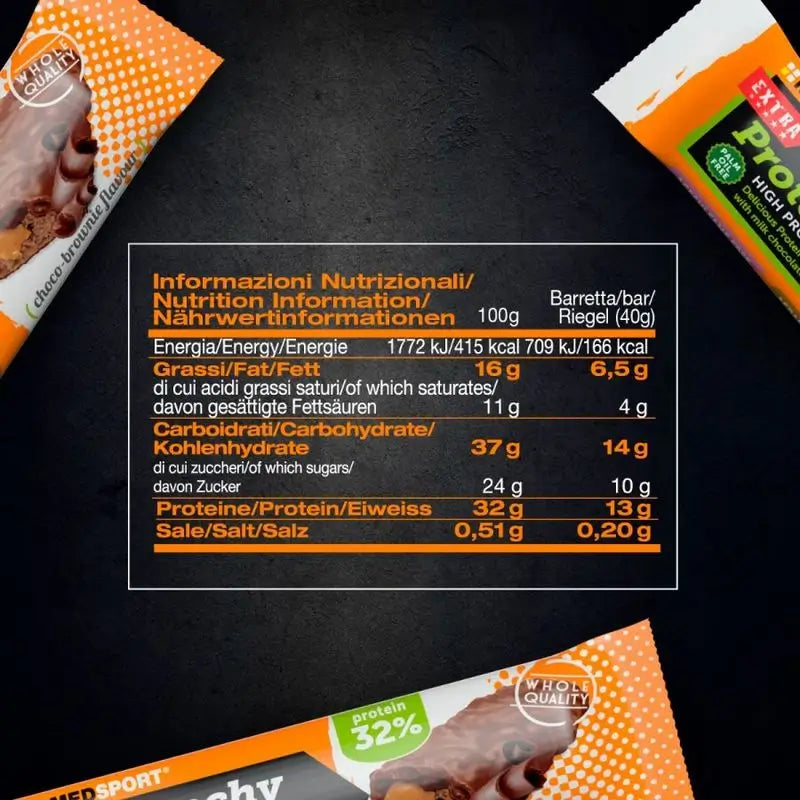 Named Sport Tyčinky Crunchy Proteinbar Choco Brownie, 24 x 40 g 