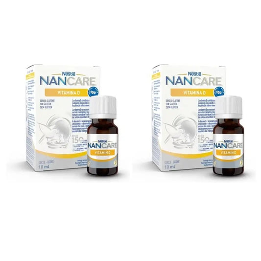 Nancare Nestlé Vitamín D, 2 × 10 ml