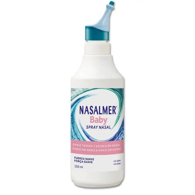 Nasalmer Baby, jemné čistenie nosa morskou vodou, sprej 135 ml