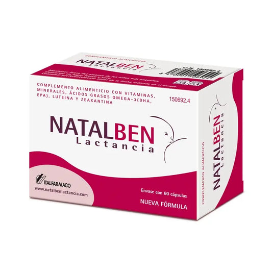 Natalben Lactation, 60 Capsules