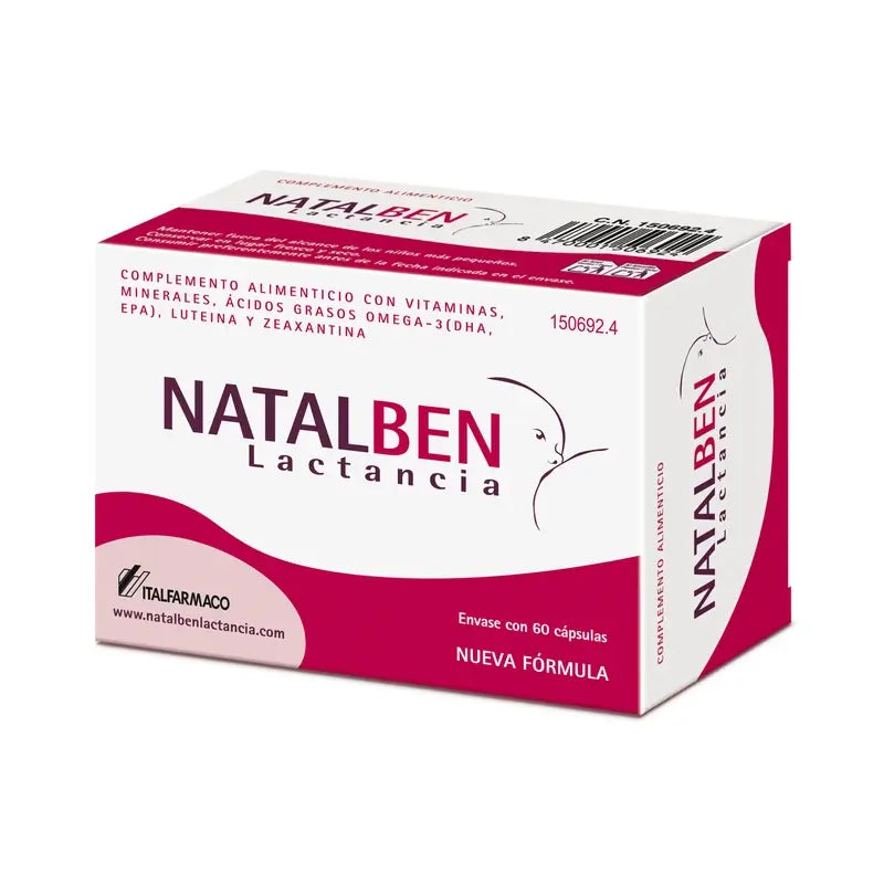 Natalben Lactation, 60 Capsules