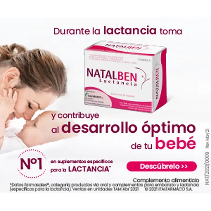 Natalben Lactancia, 60 kapsúl
