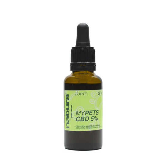 Natura Premium CBD 5 % Pets Mascotas Forte, 10 ml