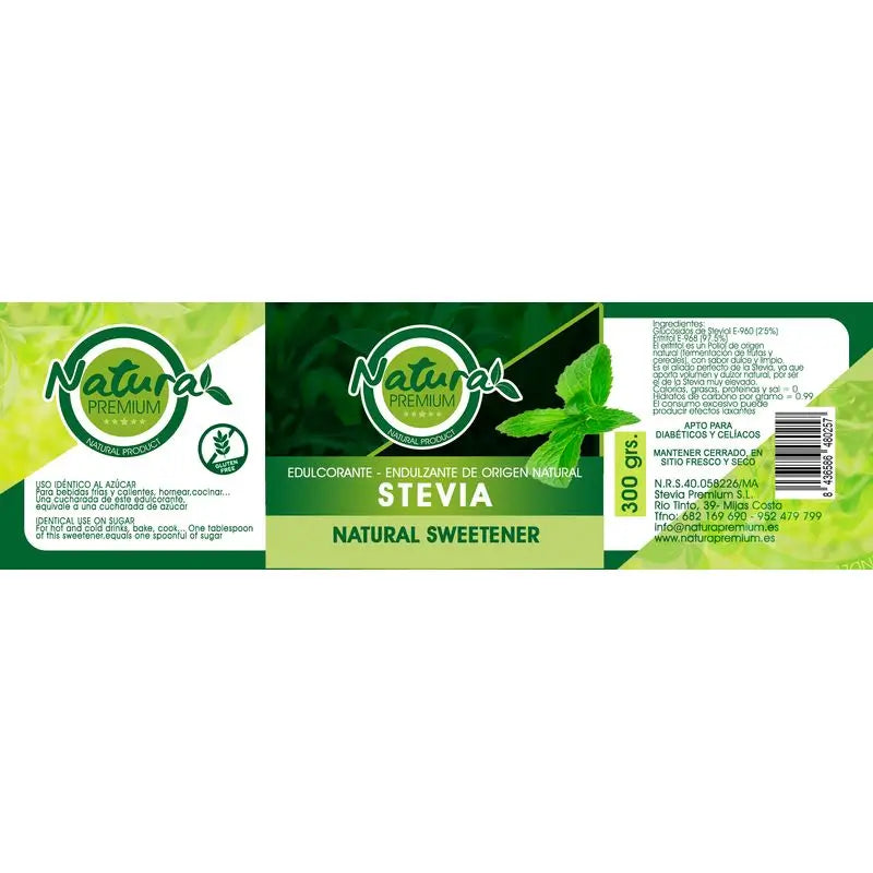Natura Premium Stevia – sladidlo, 300 g