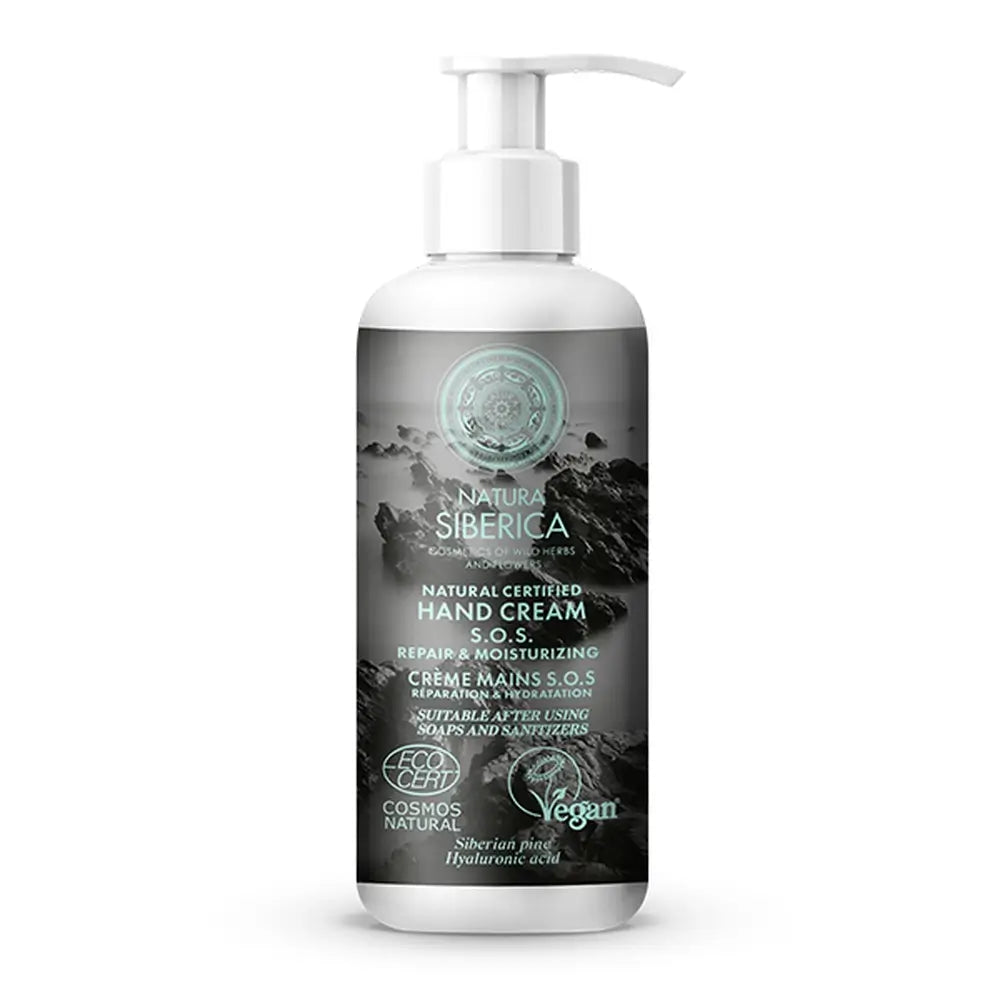 Natura Siberica Krém na ruky SOS – regenerácia a hydratácia, 250 ml 