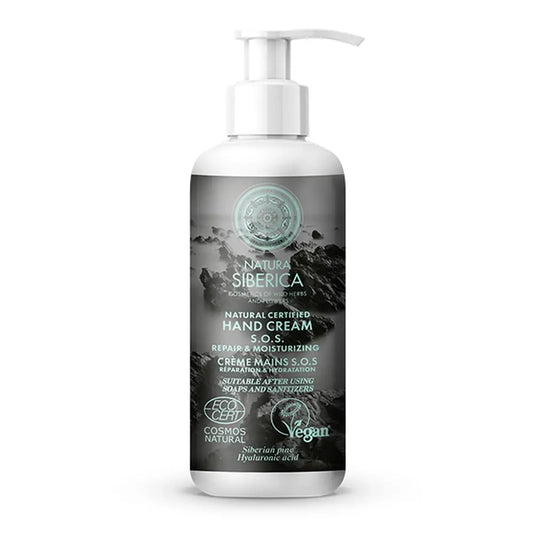 Natura Siberica Krém na ruky SOS – regenerácia a hydratácia, 250 ml 